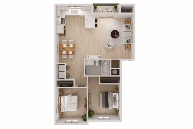 340 2X1 T 3820-204 floor plan